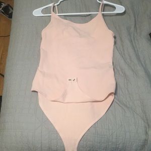 Pink bodysuit